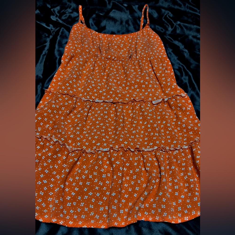 Altar'd State Orange Floral Tank